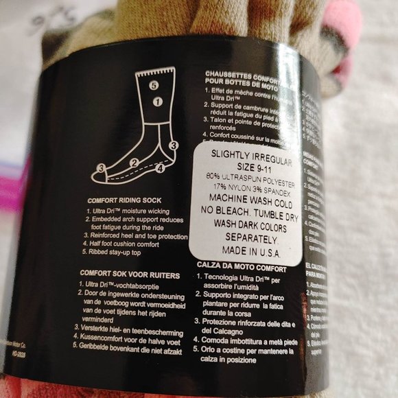 Harley-Davidson	2-prs of Riding crew socks                #25 S1 - Picture 5 of 5